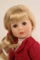 Preview: Schildkröt Stehpuppe Yella 46 cm blonde Haare  NEU 2025